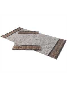 BASSETTI SET 2 ASCIUGAMANI VISO E OSPITE - MONREALE