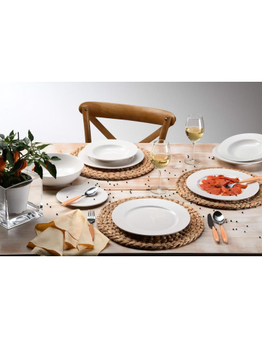 TOGNANA PIATTO FONDO Ø22 CM IN PORCELLANA - GOLF