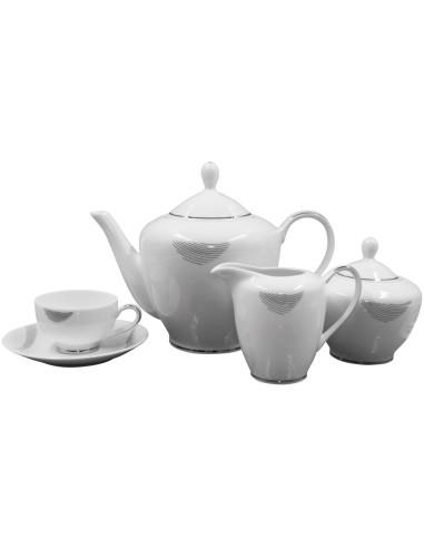 TENDENZE SERVIZIO PIATTI 55 PEZZI - ZAYA PLATINO