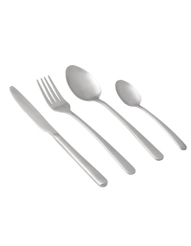 EVVIVA SERVIZIO POSATE 24 PEZZI ACCIAIO OPACO...