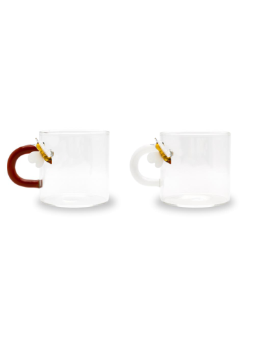 WD LIFESTYLE SET 2 TAZZINE CAFFE CON MANICO E...