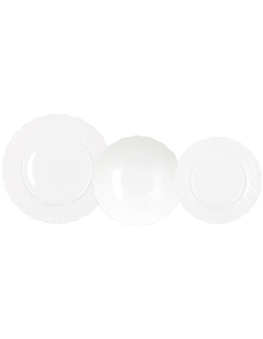 ANDREA FONTEBASSO SERVIZIO PIATTI 18 PEZZI -...