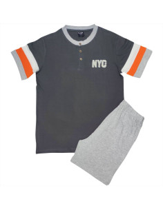 OGHAM PIGIAMA UOMO SERAFINO MEZZA MANICA E BERMUDA IN COTONE