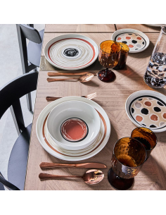 ANDREA FONTEBASSO SERVIZIO PIATTI 18 PEZZI - EDGE VIBES