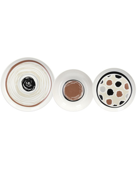 ANDREA FONTEBASSO SERVIZIO PIATTI 18 PEZZI - EDGE VIBES