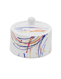 GALBIATI ZUCCHERIERA IN PORCELLANA - CARNIVAL