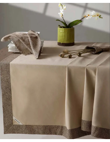 BORBONESE TOVAGLIA RETTANGOLARE IN PANAMA CON...