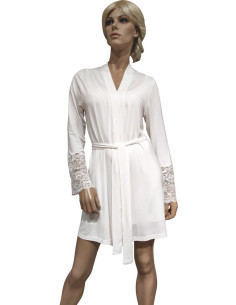 MANUELA COMPLETO LINGERIE VESTAGLIA E SOTTOVESTE IN... 2