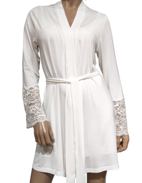 MANUELA COMPLETO LINGERIE VESTAGLIA E SOTTOVESTE IN MICROMODAL