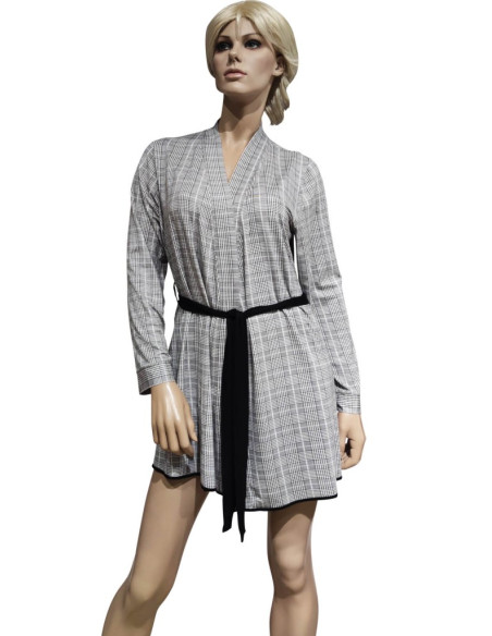 MANUELA COMPLETO LINGERIE VESTAGLIA E SOTTOVESTE IN MICROMODAL