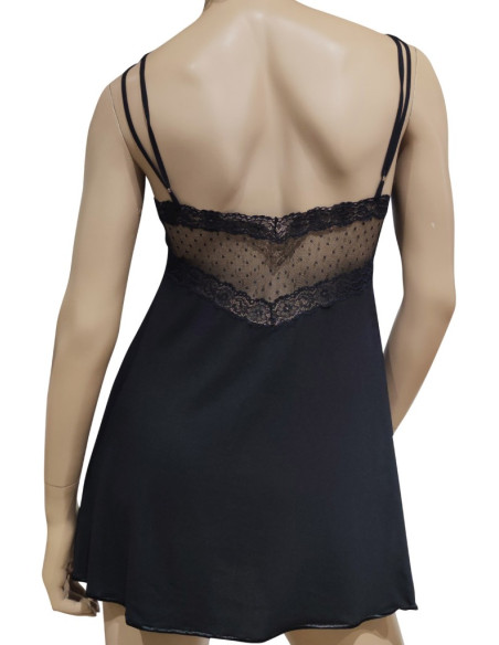 MANUELA COMPLETO LINGERIE VESTAGLIA E SOTTOVESTE IN MICROMODAL