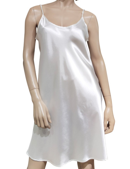 MISS LINGERIE COMPLETO LINGERIE DA DONNA VESTAGLIA E SOTTOVESTE IN RASO