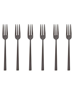 SAMBONET SET 6 FORCHETTE DESSERT - ROCK PVD ANTIQUE