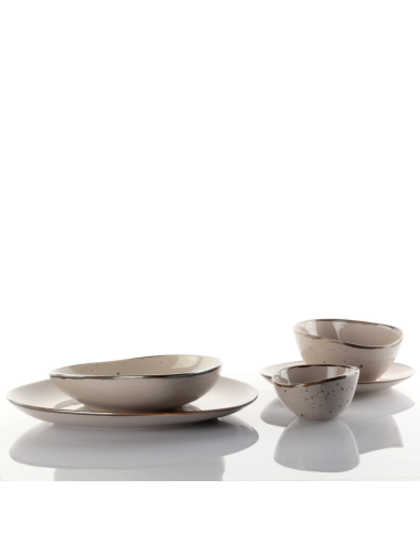 WEISSESTAL SET 6 PIATTI FONDI 22 CM - COTTAGE