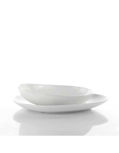 WEISSESTAL SET 6 PIATTI FONDI 22 CM - AQUA