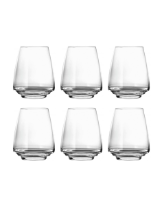 ZAFFERANO SET 6 BICCHIERI ACQUA E VINI BIANCHI 45 CL -...