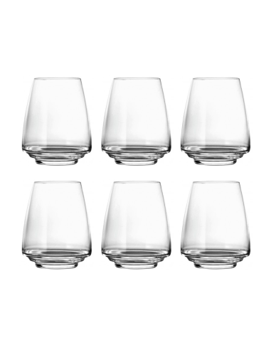 ZAFFERANO SET 6 BICCHIERI ACQUA E VINI BIANCHI...