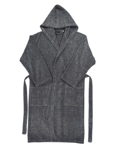 CARRARA ACCAPPATOIO CON CAPPUCCIO - BOUCLE