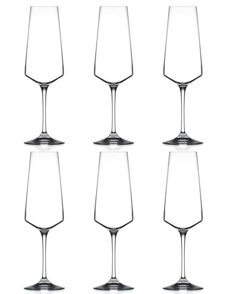 RCR SET 6 CALICI FLUTE 36 CL - ARIA