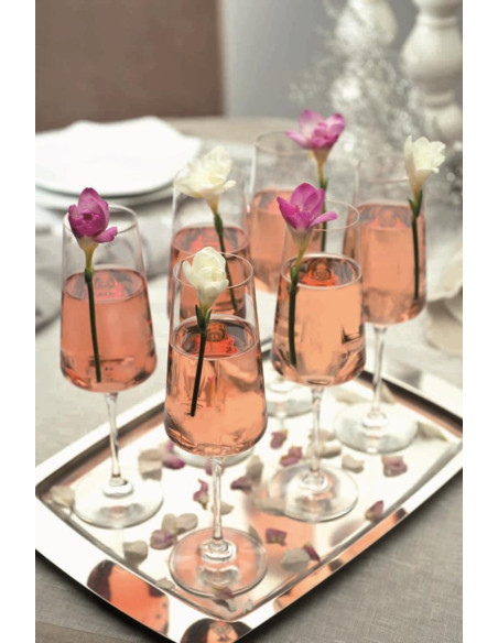 RCR SET 6 CALICI FLUTE 36 CL - ARIA