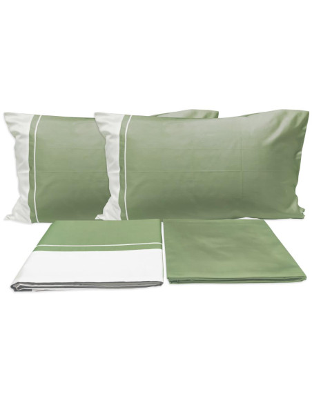 DEA COMPLETO LENZUOLA MATRIMONIALE IN RASO - WILLIAMSBURG