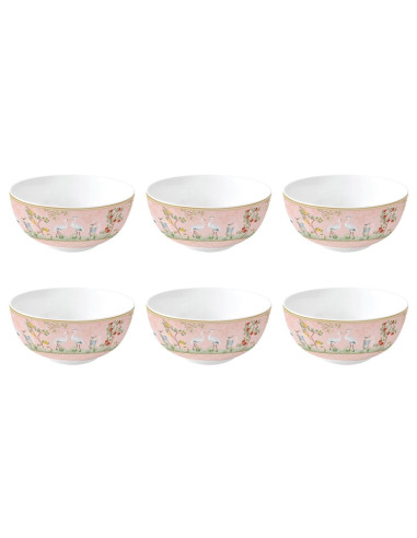 EASY LIFE SET 6 CIOTOLE Ø 12 CM - JARDIN DE REVES