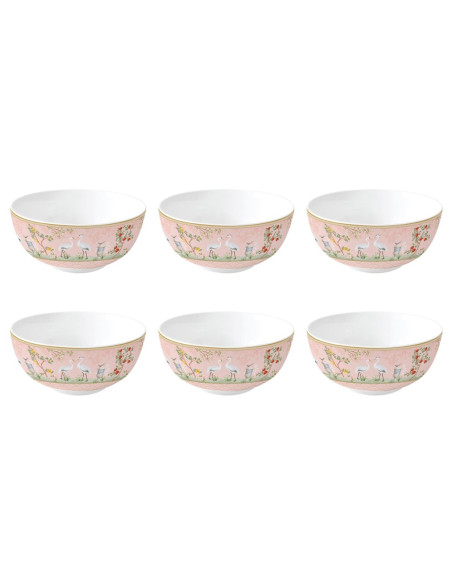 EASY LIFE SET 6 CIOTOLE Ø 12 CM - JARDIN DE REVES