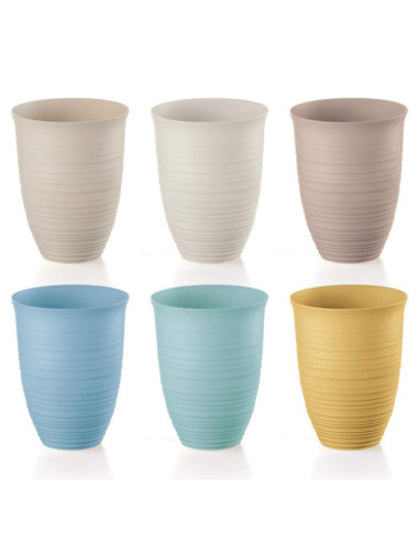 GUZZINI SET 6 BICCHIERI ALTI 520 ML - TIERRA