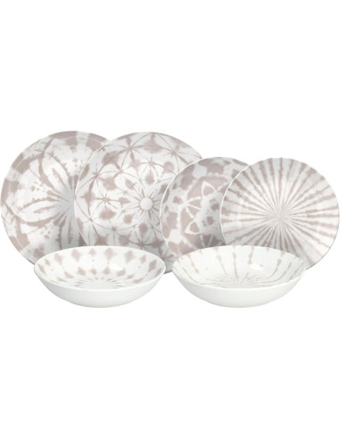 TOGNANA SERVIZIO PIATTI 18 PEZZI - MADISON...