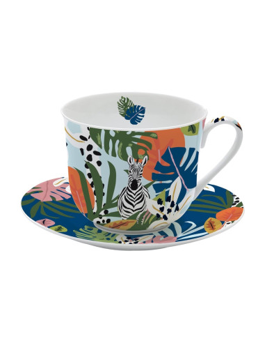 EASY LIFE TAZZA COLAZIONE CON PIATTINO 40  CL -...