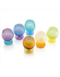 IVV SET 6 CALICI ACQUA 30CL - MULTICOLOR 