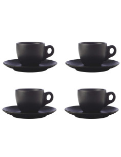 MAXWELL & WILLIAMS SET 4 TAZZINE CAFFÉ CON PIATTINO - CAVIAR