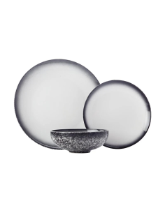 MAXWELL & WILLIAMS SERVIZIO PIATTI 12 PEZZI - CAVIAR GRANITE