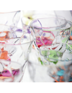 RCR SET 6 BICCHIERI LIQUORE 7 CL - RIFLESSI BICOLORE 2