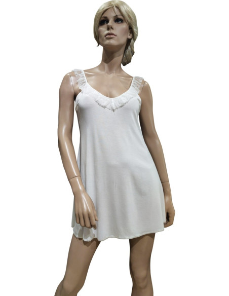 MANUELA COMPLETO LINGERIE VESTAGLIA E SOTTOVESTE IN MICROMODAL