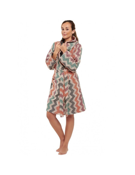 LASA HOME ACCAPPATOIO CON CAPPUCCIO - ZIG ZAG