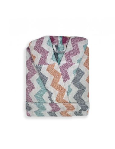 LASA HOME ACCAPPATOIO CON CAPPUCCIO - ZIG ZAG