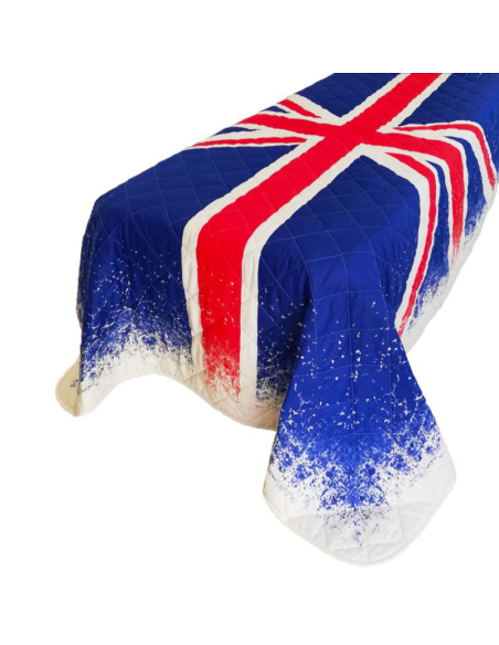 VALLESUSA TRAPUNTINA 1 PIAZZA 170 X 265 CM IN COTONE - UNION JECK