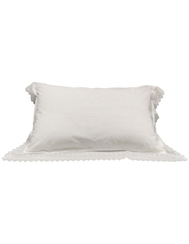 DOMUS FEDERA PER GUANCIALE 50X80 CM A 3 VOLANI...