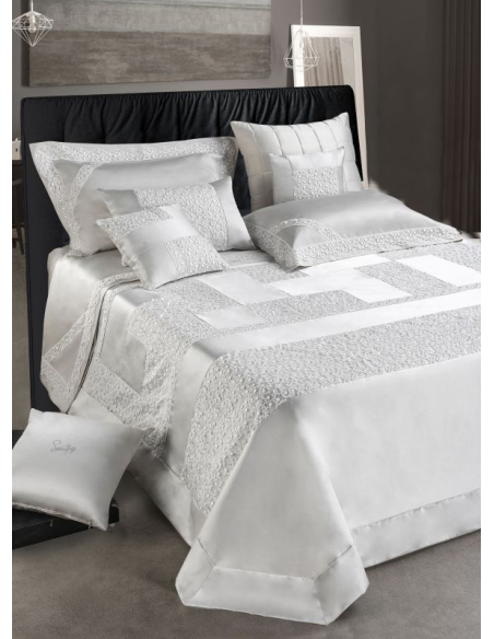 RICAM ART TRAPUNTINA MATRIMONIALE 270 X 270 CM IN RASO E CUSCINI - MIAMI