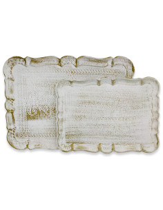 EVVIVA SET 2 VASSOI RETTANGOLARI