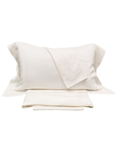 G.P. COMPLETO LENZUOLA MATRIMONIALE 100% SETA -...