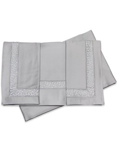 G.P. COMPLETO LENZUOLA MATRIMONIALE IN RASO 100% COTONE -... 2