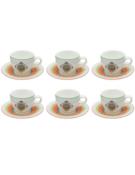 TENDENZE SET 6 TAZZE CAFFE - MOSAICO