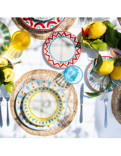 TOGNANA SERVIZIO PIATTI 18 PEZZI - MADISON VIETRI 2