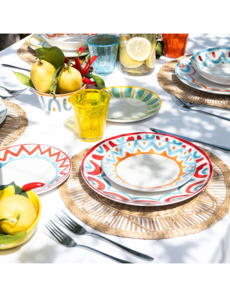 TOGNANA SERVIZIO PIATTI 18 PEZZI - MADISON VIETRI