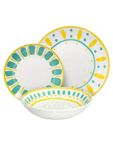 TOGNANA SERVIZIO PIATTI 18 PEZZI - MADISON VIETRI