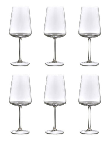 EVVIVA SET 6 CALICI VINO 50 CL - REALE