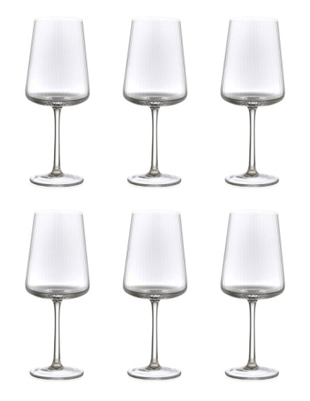 EVVIVA SET 6 CALICI VINO 50 CL - REALE