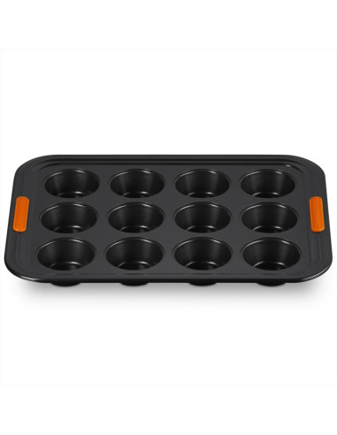 LE CREUSET STAMPO 12 MUFFIN ANTIADERENTE